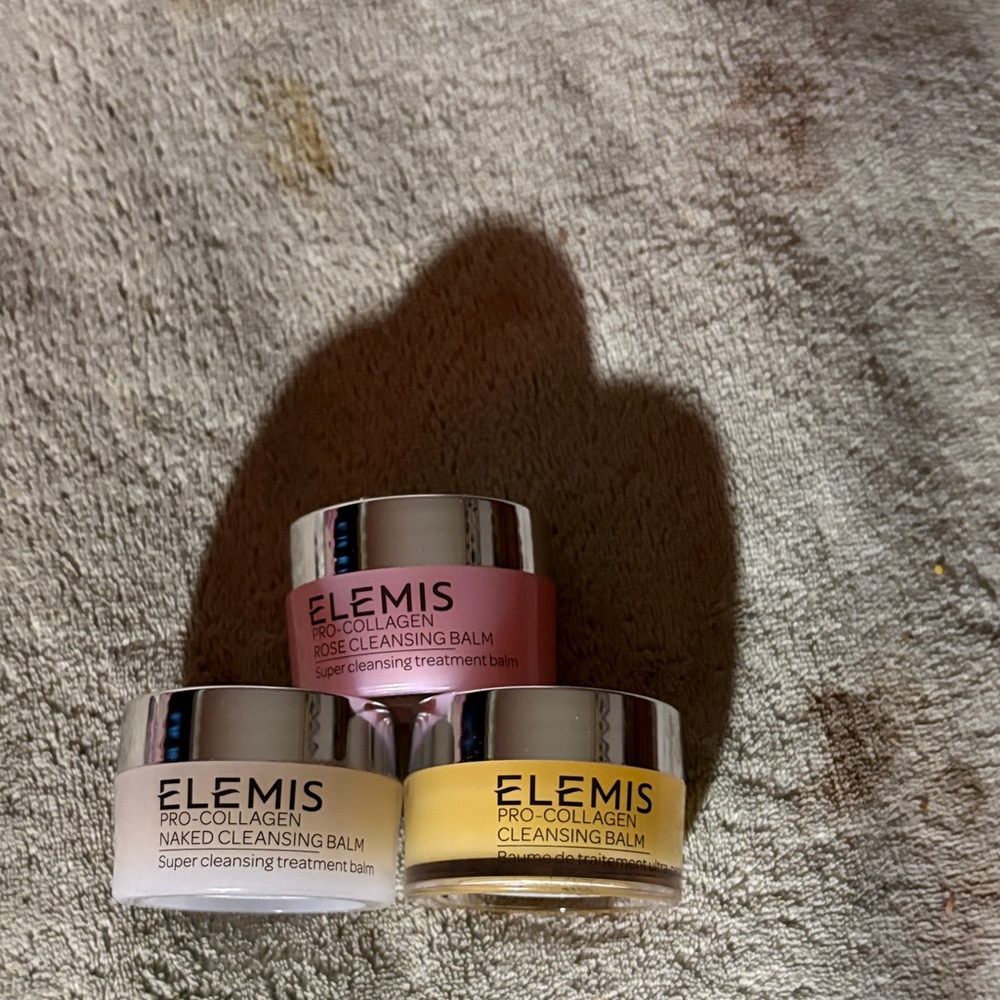ELEMIS Pro-Collagen Cleansing Balm Trio - Rose, Naked, Cleansing